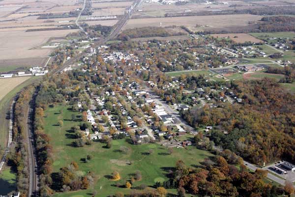 aerial view